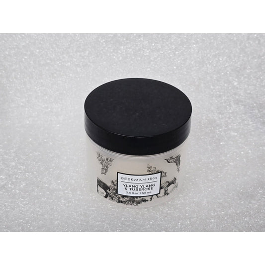 Beekman 1802 Ylang Ylang & Tuberose 2.0 Oz Body Cream Jar Travel Size