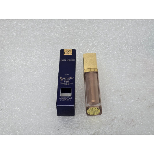 Estée Lauder Pure Color Crystal Lip Gloss 360 Goldlight .2 Oz/6 Ml New In Box
