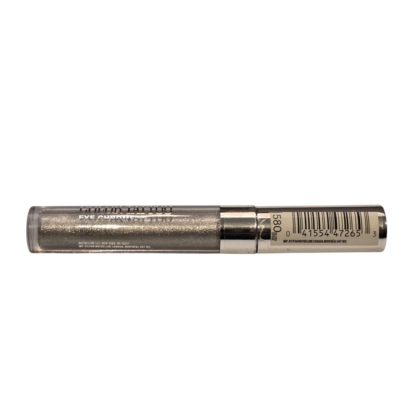 Maybelline Color Tattoo Eye Chrome Eyeshadow 580 Silver Spark