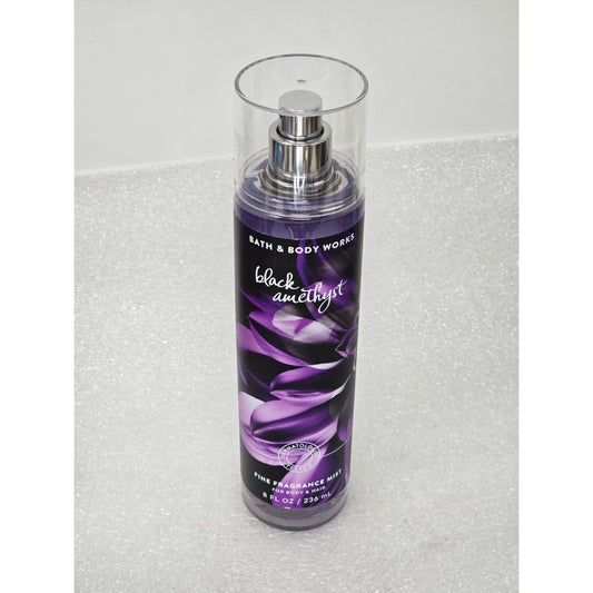 Bath & Body Works Black Amethyst Fine Fragrance Mist 8 Oz For Body & Hair