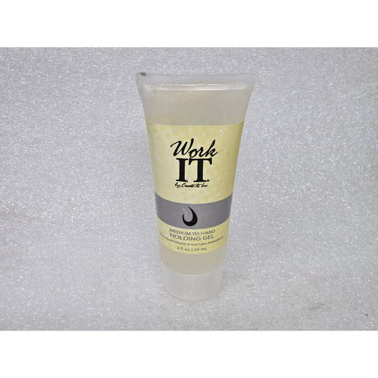 Create It Inc Work It Medium To Hard Holding Hair Gel Vitamin A & D 2 oz Travel