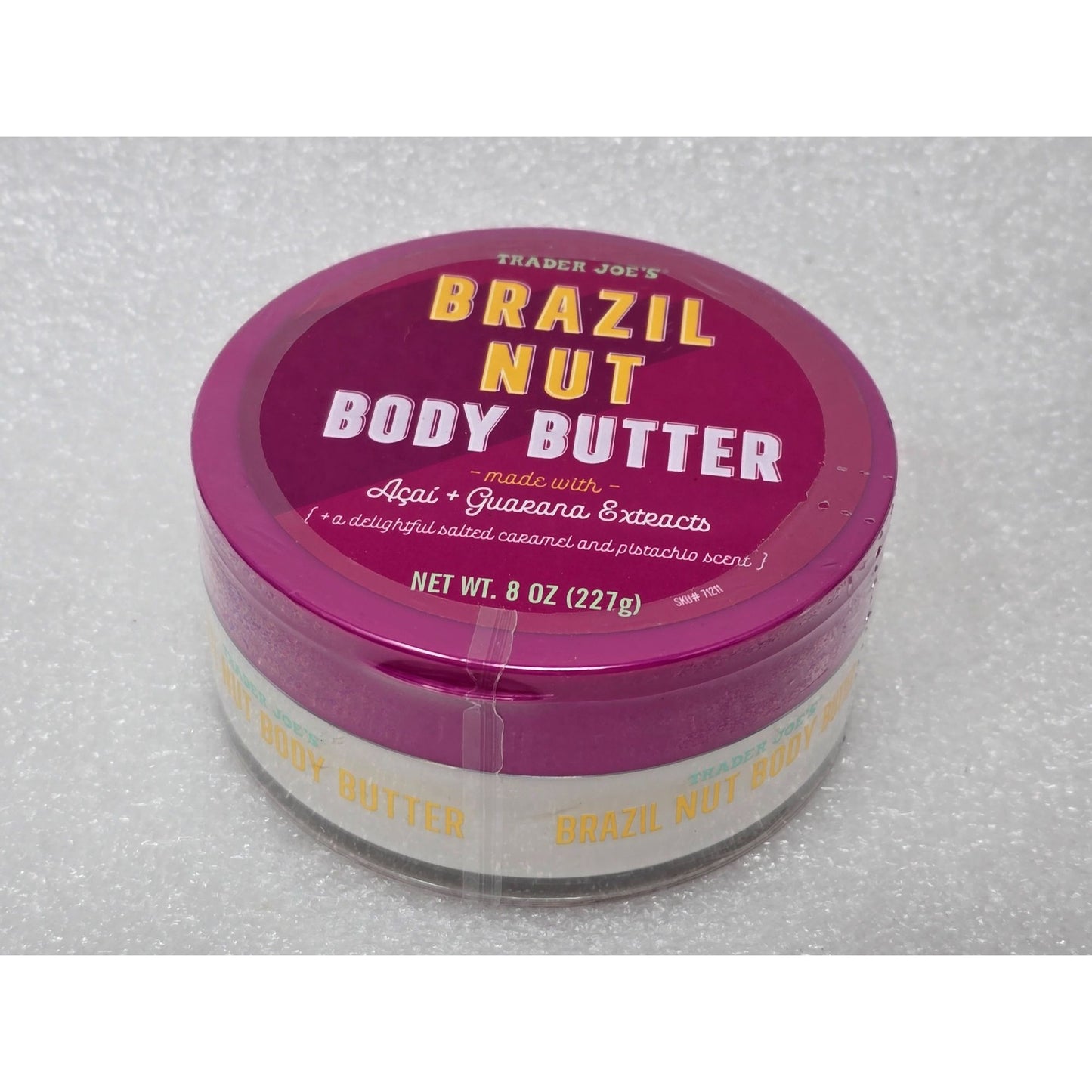 Trader Joe’s Brazil Nut Body Butter Lotion Cream 8 oz Limited Edition Sealed