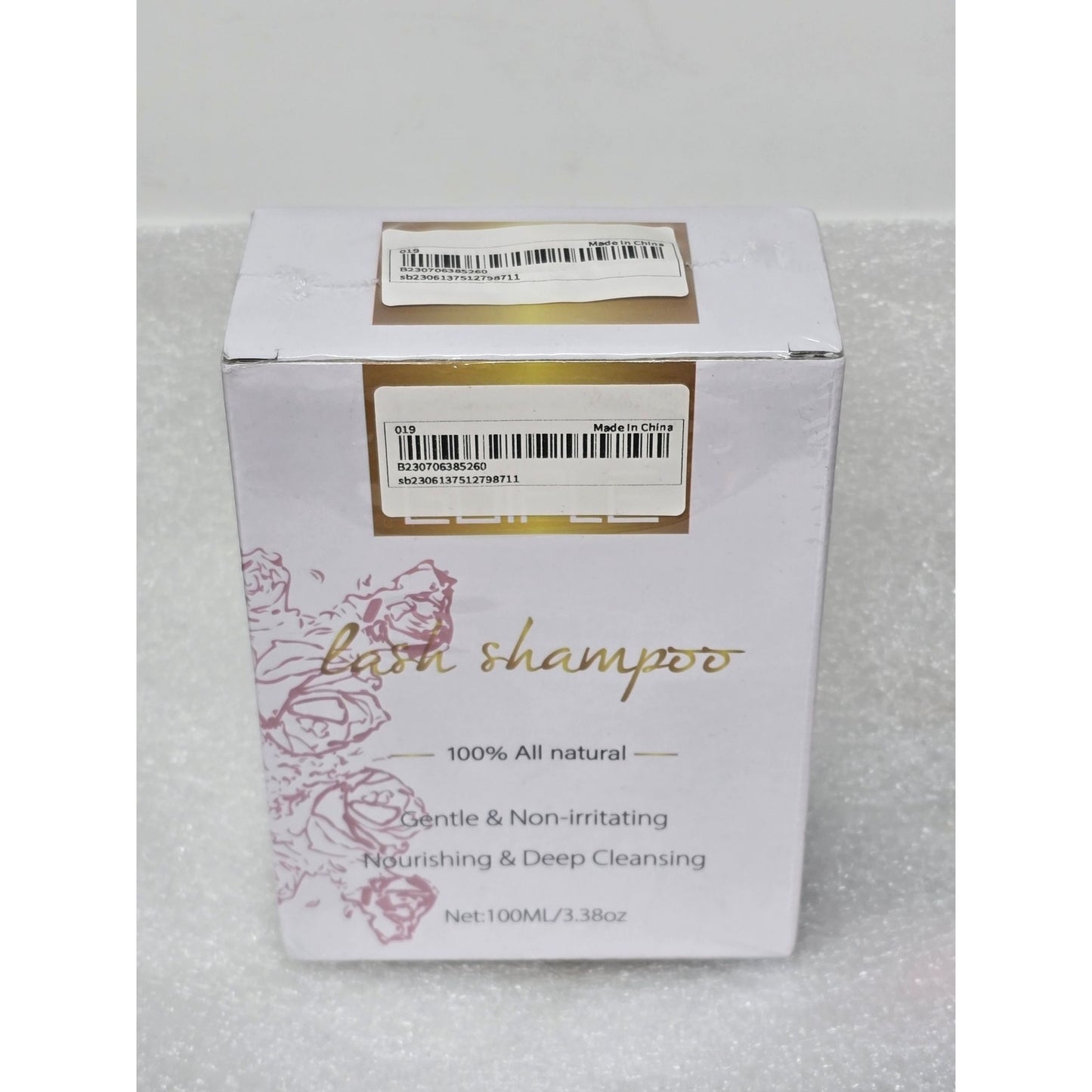 Goiple Lash Shampoo 100% All Natural Gentle & Non-Irritating Eyelash Extensions
