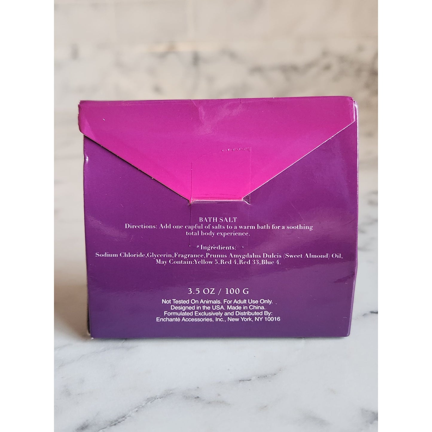 Body Luxuries Wild Violet Bath Salt Orchid & Jasmine For Soothing Relaxation