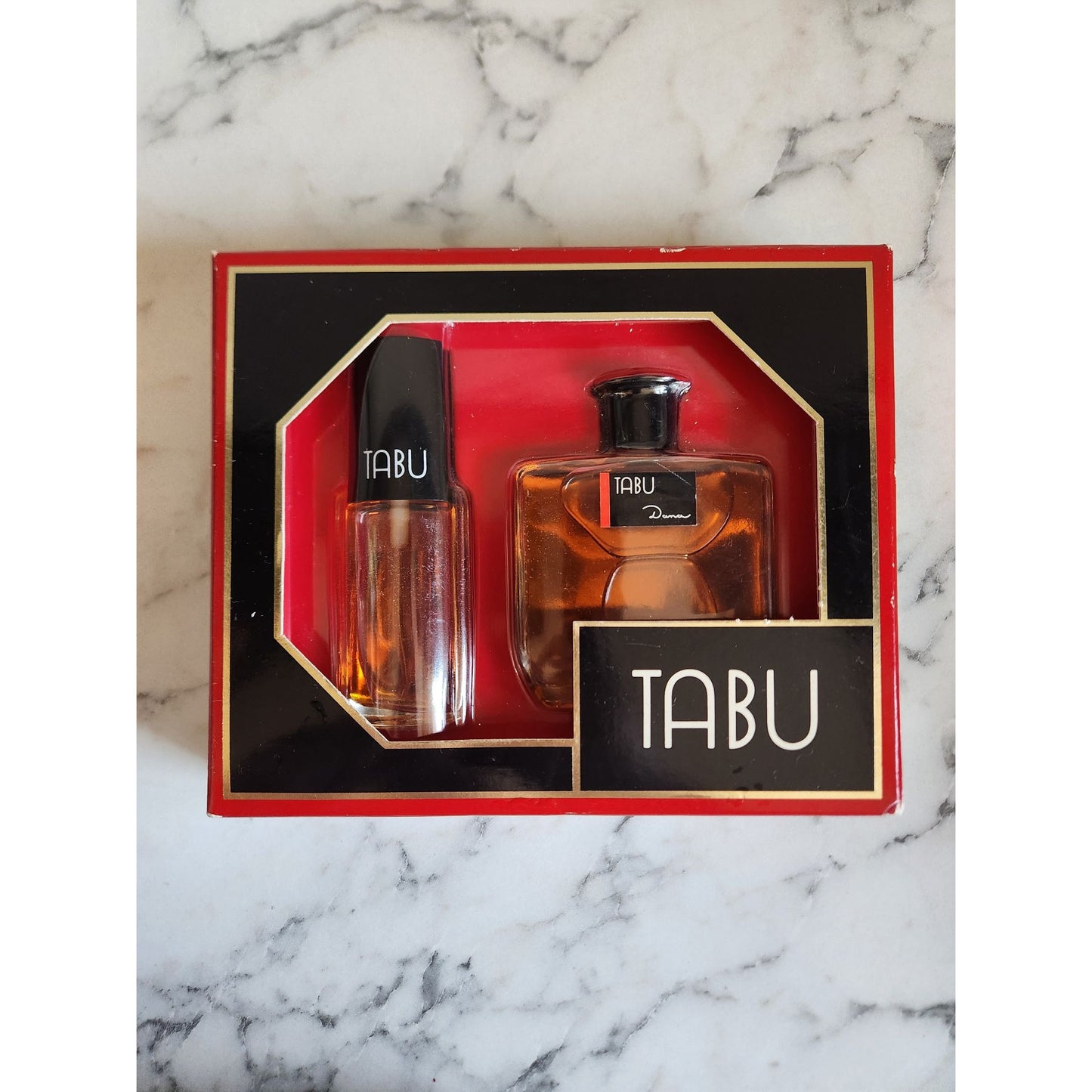 Tabu By Dana Gift Set Spray Mist Concentrate 0.5 Fl Oz & Eau De Cologne 2 Fl Oz