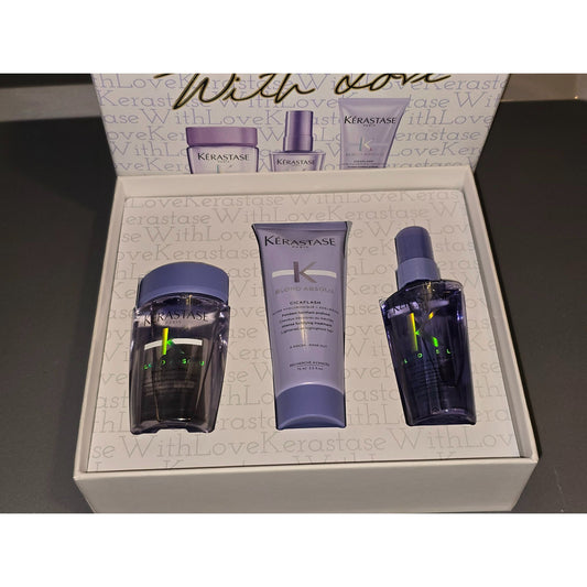 Kerastase Blond Absolu Strength Essentials Trio Shampoo Conditioner Oil