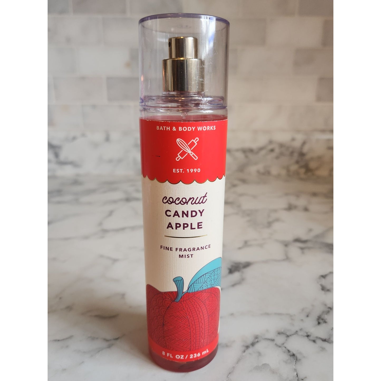 Bath & Body Works Coconut Candy Apple Fine Fragrance Mist 8 Fl Oz / 236 mL