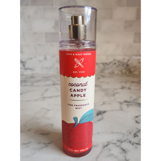 Bath & Body Works Coconut Candy Apple Fine Fragrance Mist 8 Fl Oz / 236 mL