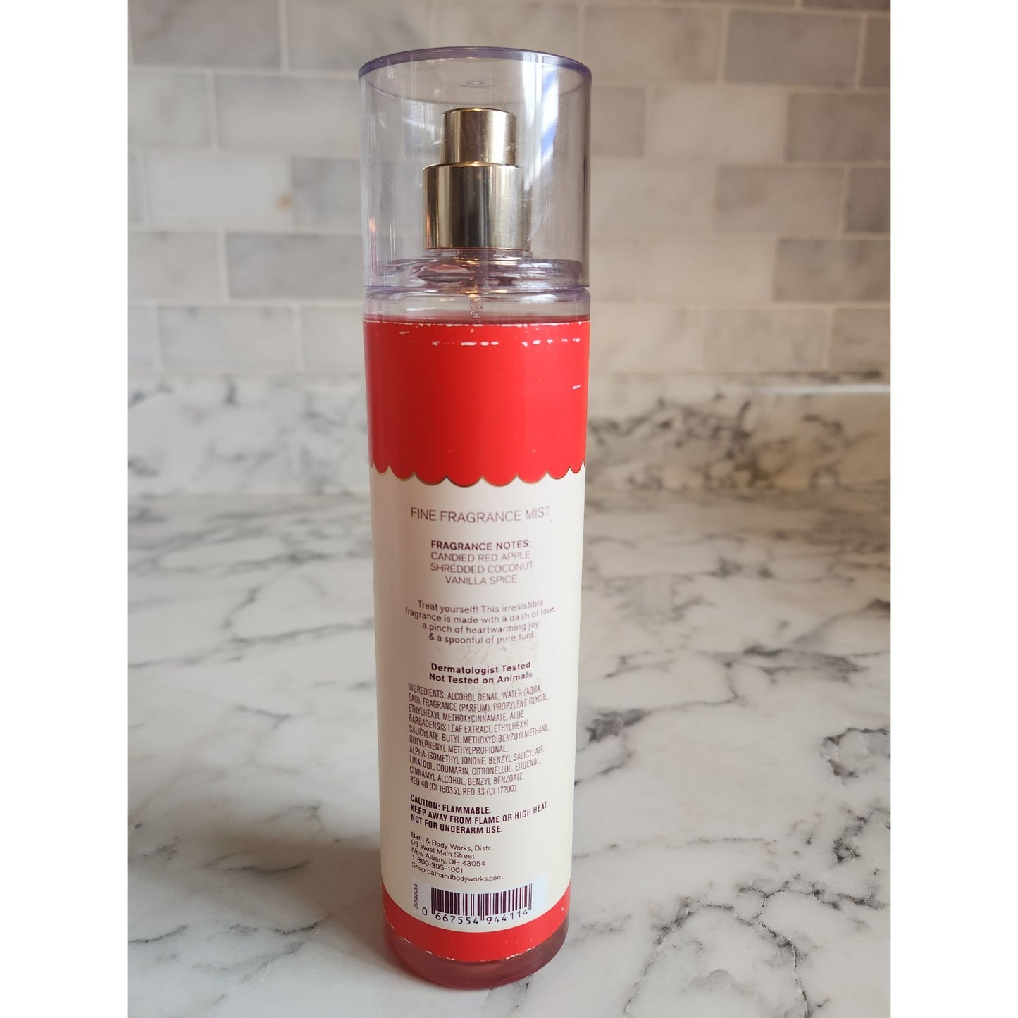 Bath & Body Works Coconut Candy Apple Fine Fragrance Mist 8 Fl Oz / 236 mL