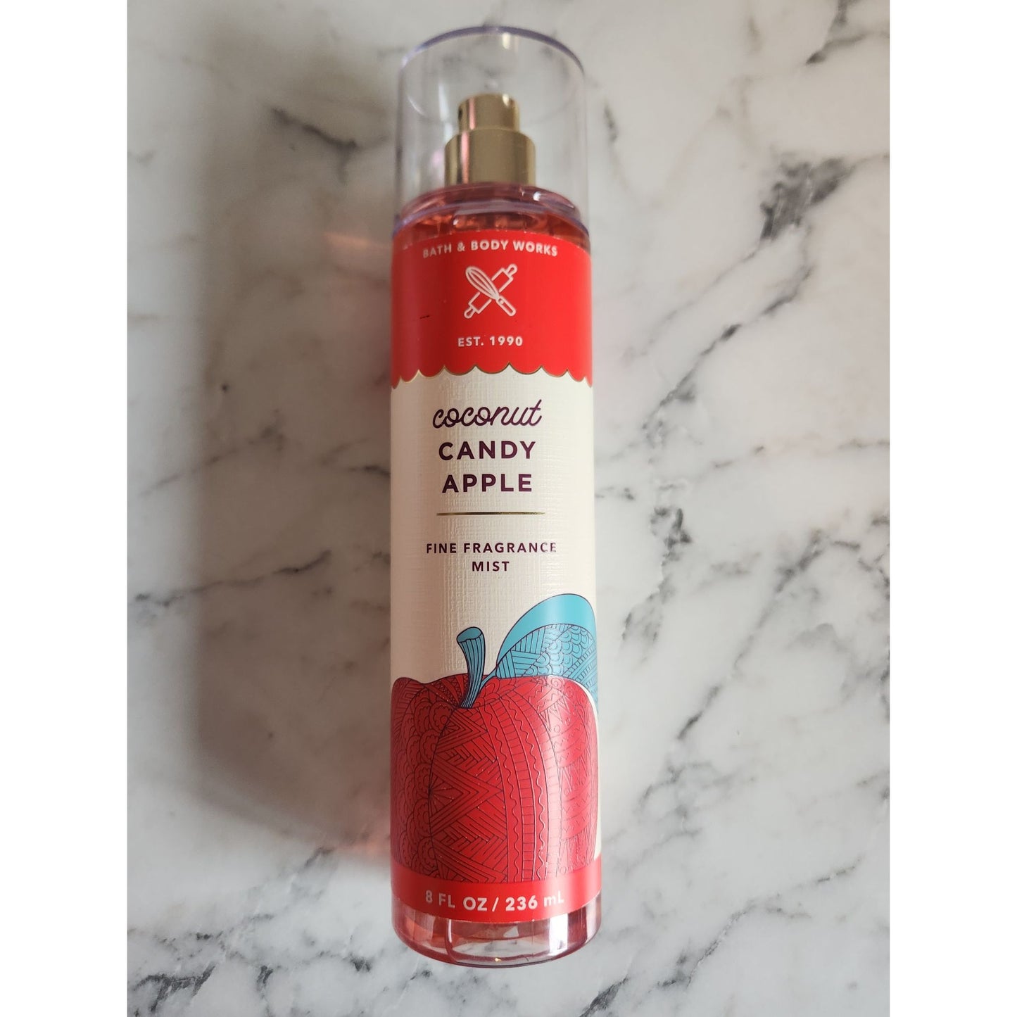 Bath & Body Works Coconut Candy Apple Fine Fragrance Mist 8 Fl Oz / 236 mL