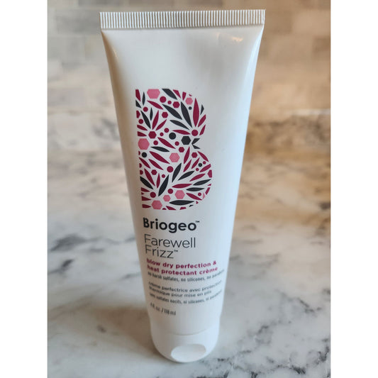 Briogeo Farewell Frizz Blow Dry Perfection & Heat Protectant Crème 4 Oz