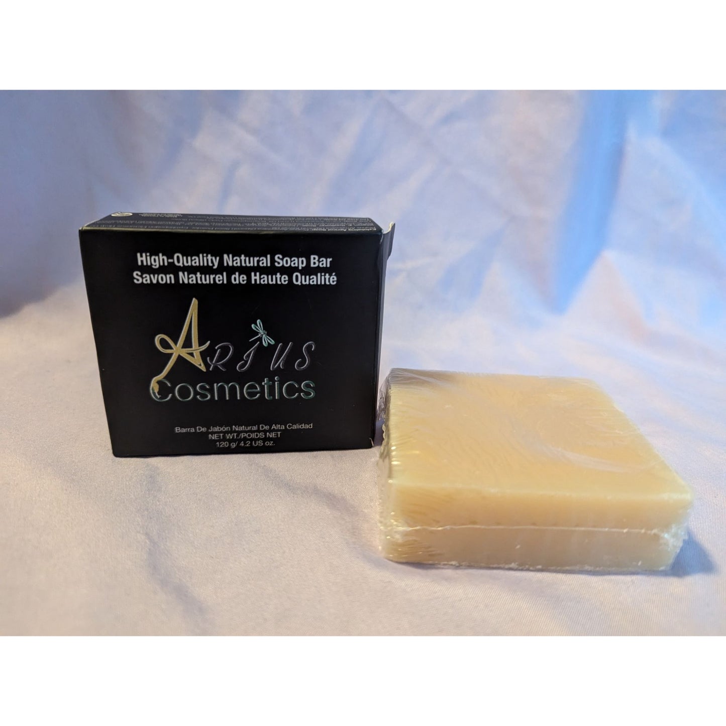 Arius Cosmetics Rose & Honey High-Quality Natural Soap Bar 4.2 Oz