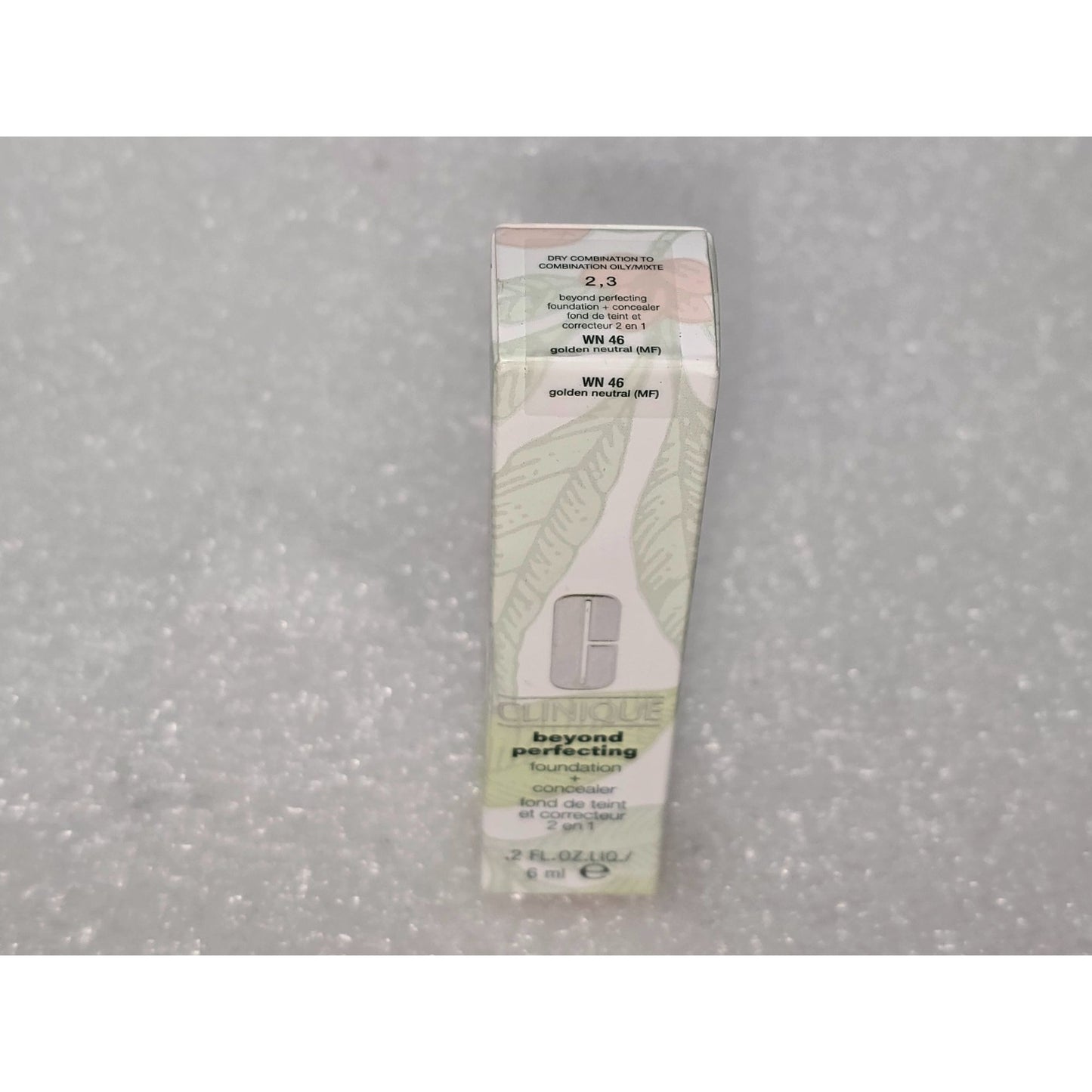 Clinique Beyond Perfecting Foundation + Concealer WN 46 Golden Neutral .2 Oz