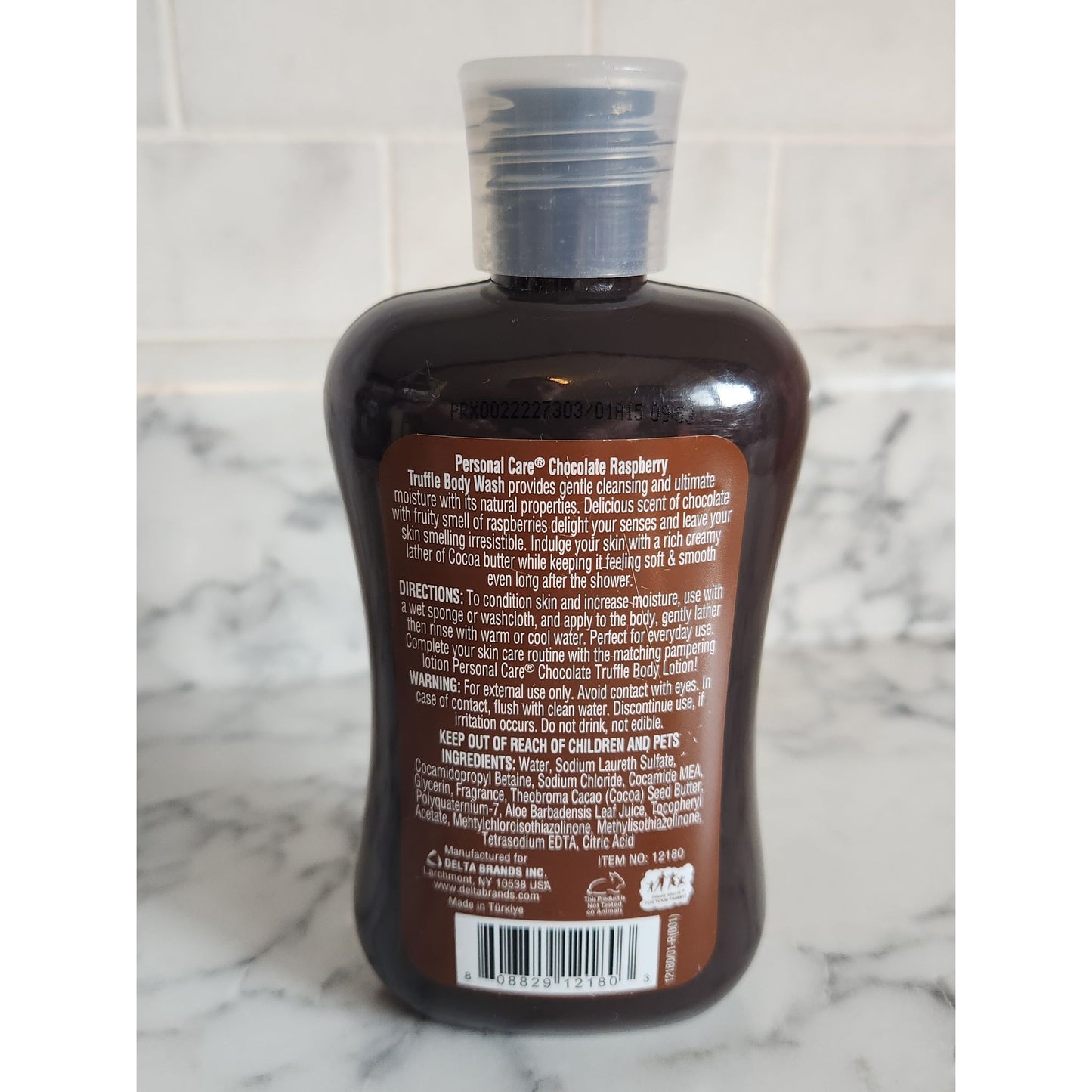 Chocolate Raspberry Truffle Body Wash 8 Fl Oz Personal Care