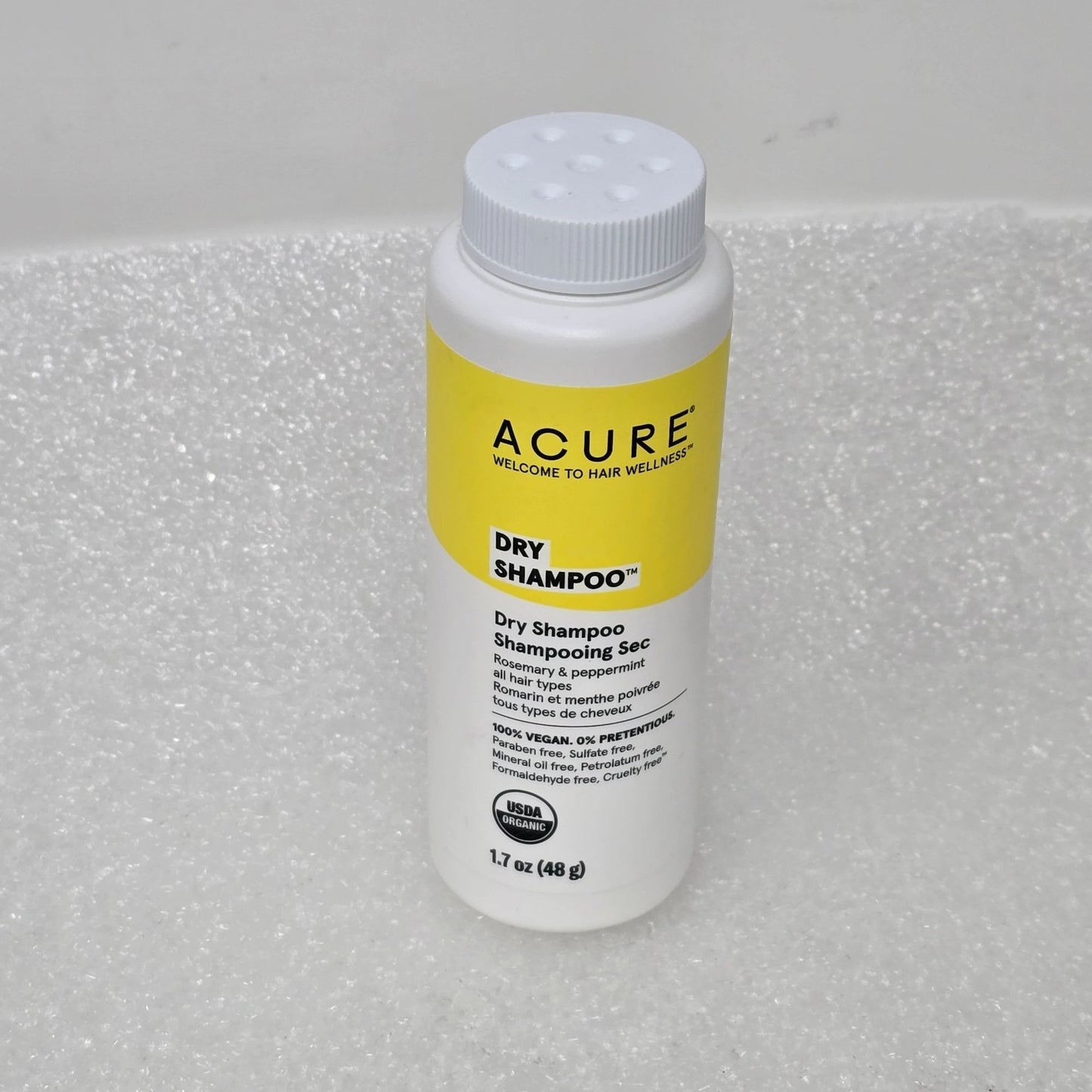 Acure Dry Shampoo Lemongrass & Argan 1.7 Oz