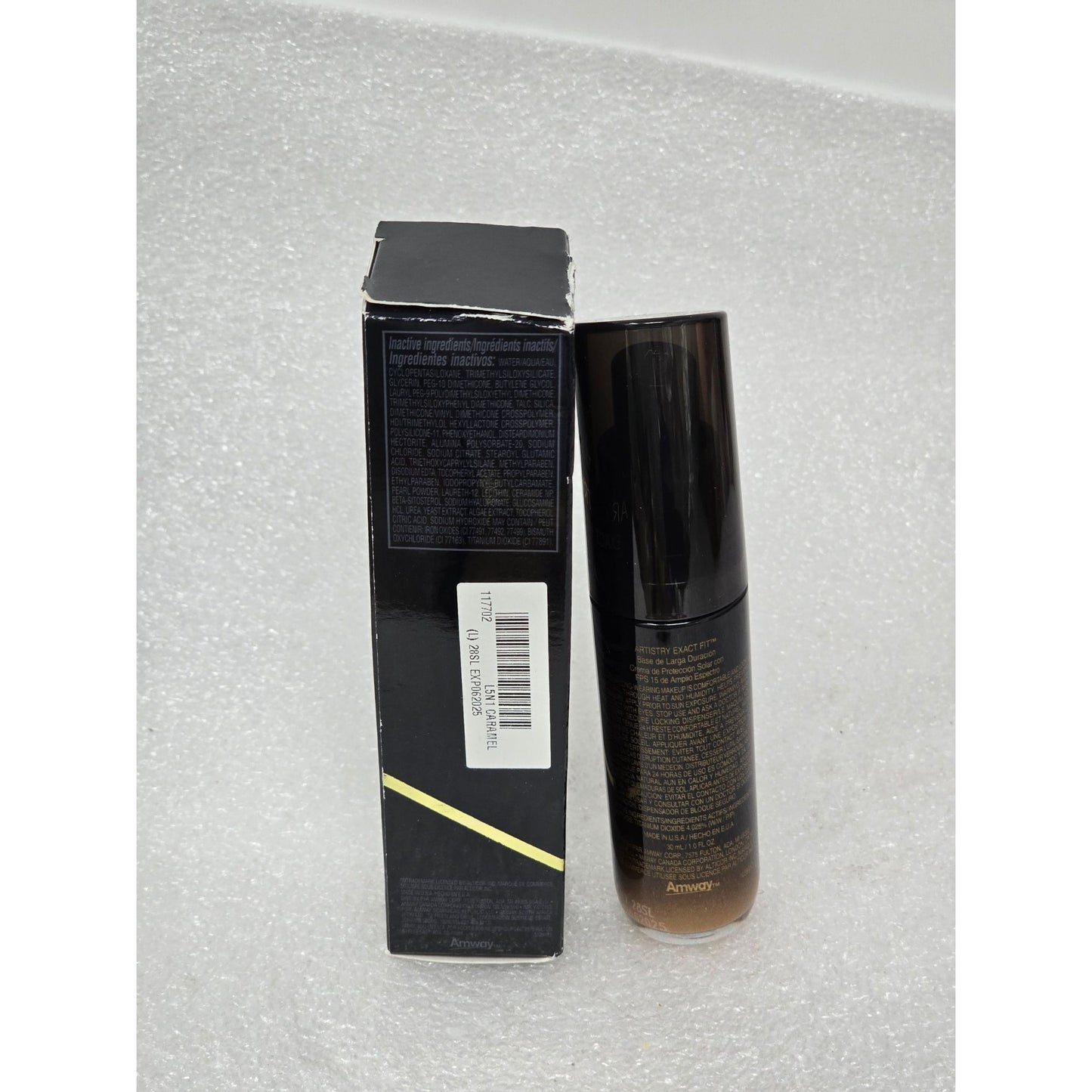 Artistry Exact Fit Longwearing Foundation SPF 15 30 mL Caramel