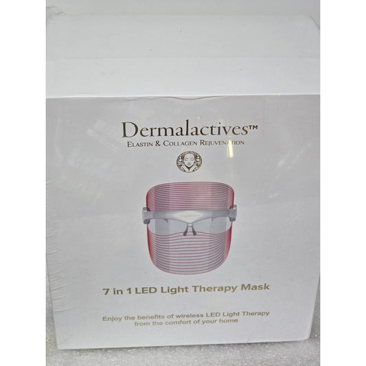 Dermalactives 7 In 1 LED Light Therapy Mask Boxed