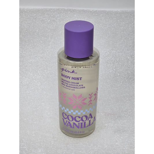 Victoria's Secret Pink Cocoa Vanilla Body Mist Holiday Edition Whipped Cream