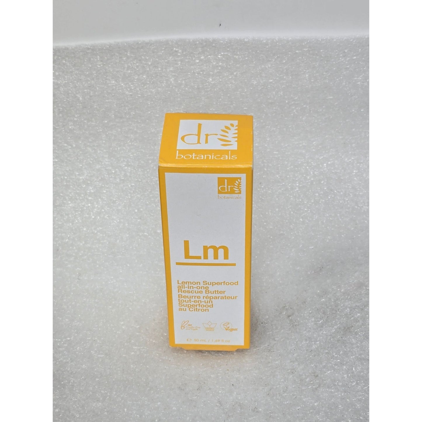 Dr. Botanicals Lemon Superfood All-In-One Rescue Butter Vegan Skincare 1.69 oz