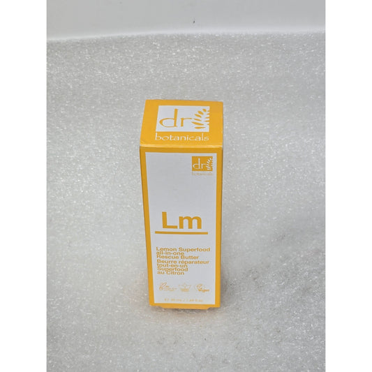 Dr. Botanicals Lemon Superfood All-In-One Rescue Butter Vegan Skincare 1.69 oz