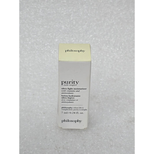 Philosophy Purity Made Simple Ultra-Light Moisturizer With Antioxidants 0.24 Oz.