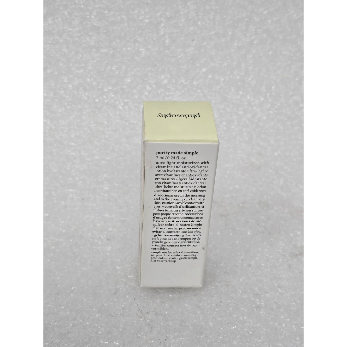 Philosophy Purity Made Simple Ultra-Light Moisturizer With Antioxidants 0.24 Oz.