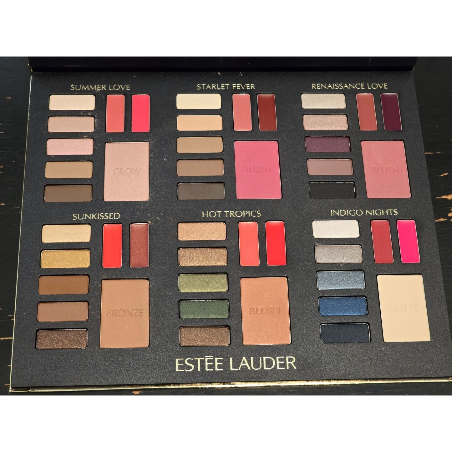 Estee Lauder 48 Shades 6 Looks To Envy Color Portfolio Makeup Palette