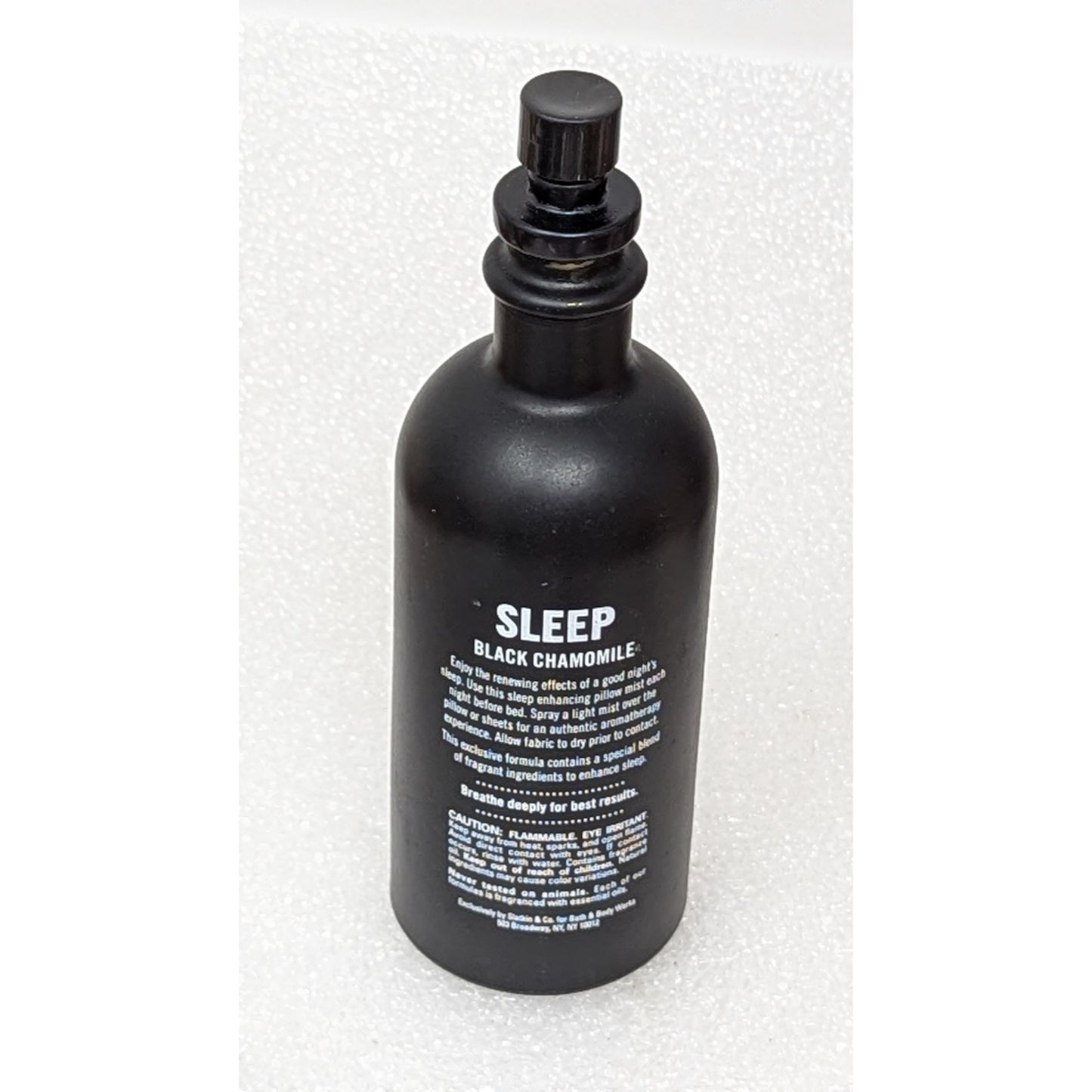 Bath & Body Works Aromatherapy Sleep Pillow Mist Black Chamomile 4 Fl Oz