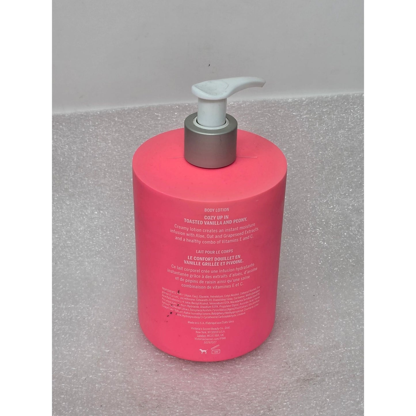 Victoria's Secret Pink Warm & Cozy Body Lotion 16.9 Fl Oz Moisturizing
