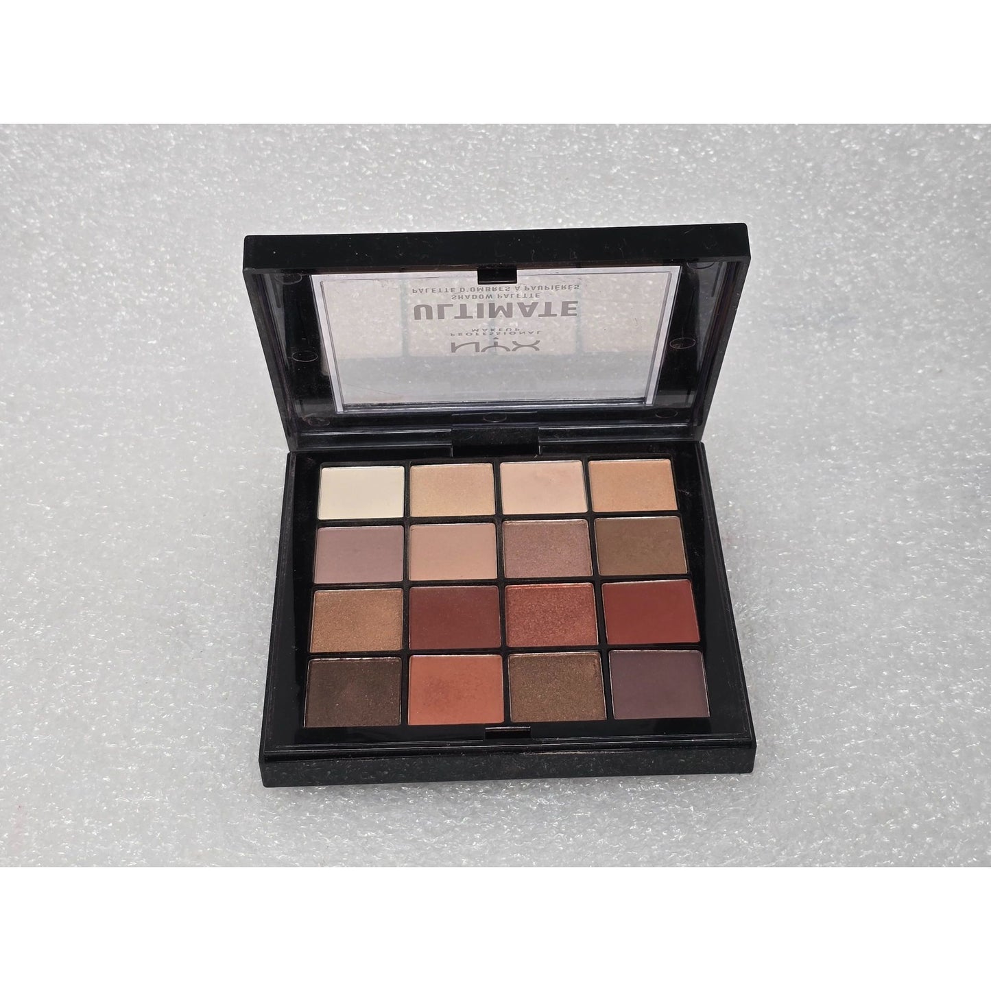 NYX Professional Makeup Ultimate Shadow Palette Warm Neutrals 16 Shades USP03