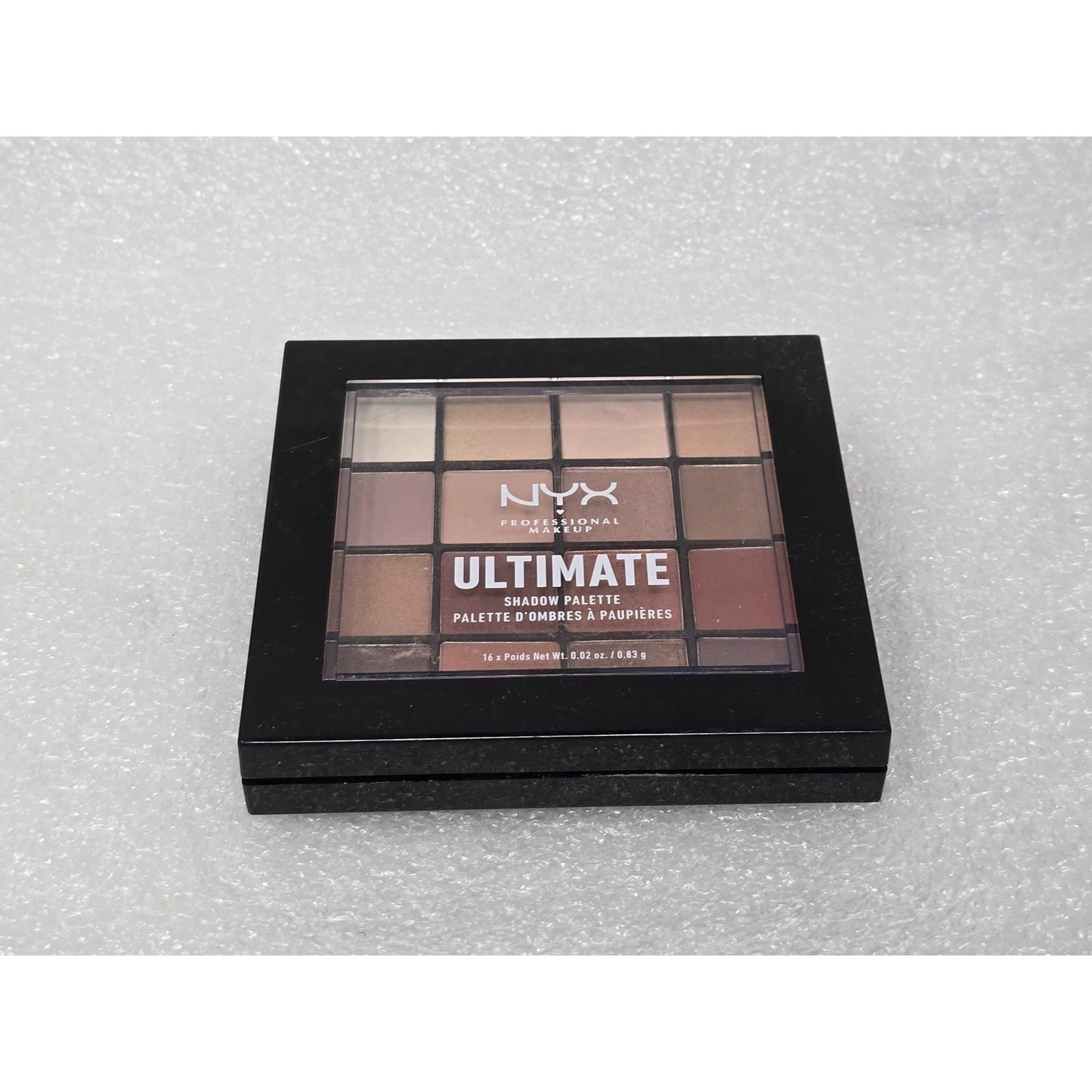 NYX Professional Makeup Ultimate Shadow Palette Warm Neutrals 16 Shades USP03