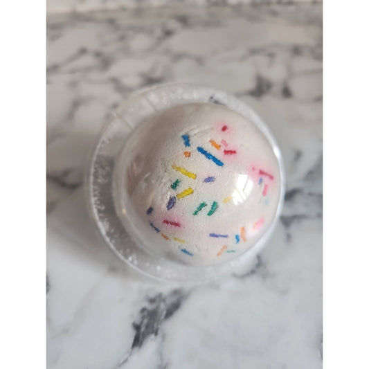 Da Bomb Bath Fizzer Cake With Surprise Inside