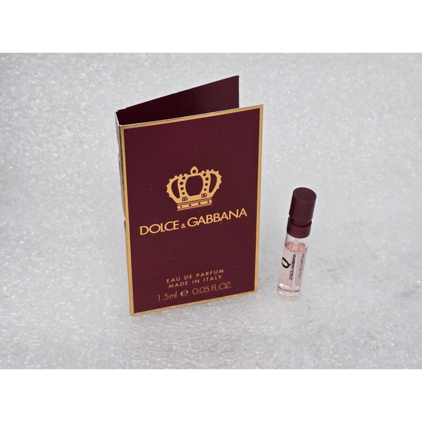 Dolce & Gabbana Q Eau De Parfum Perfume 1.5ml Sample Vial For Women