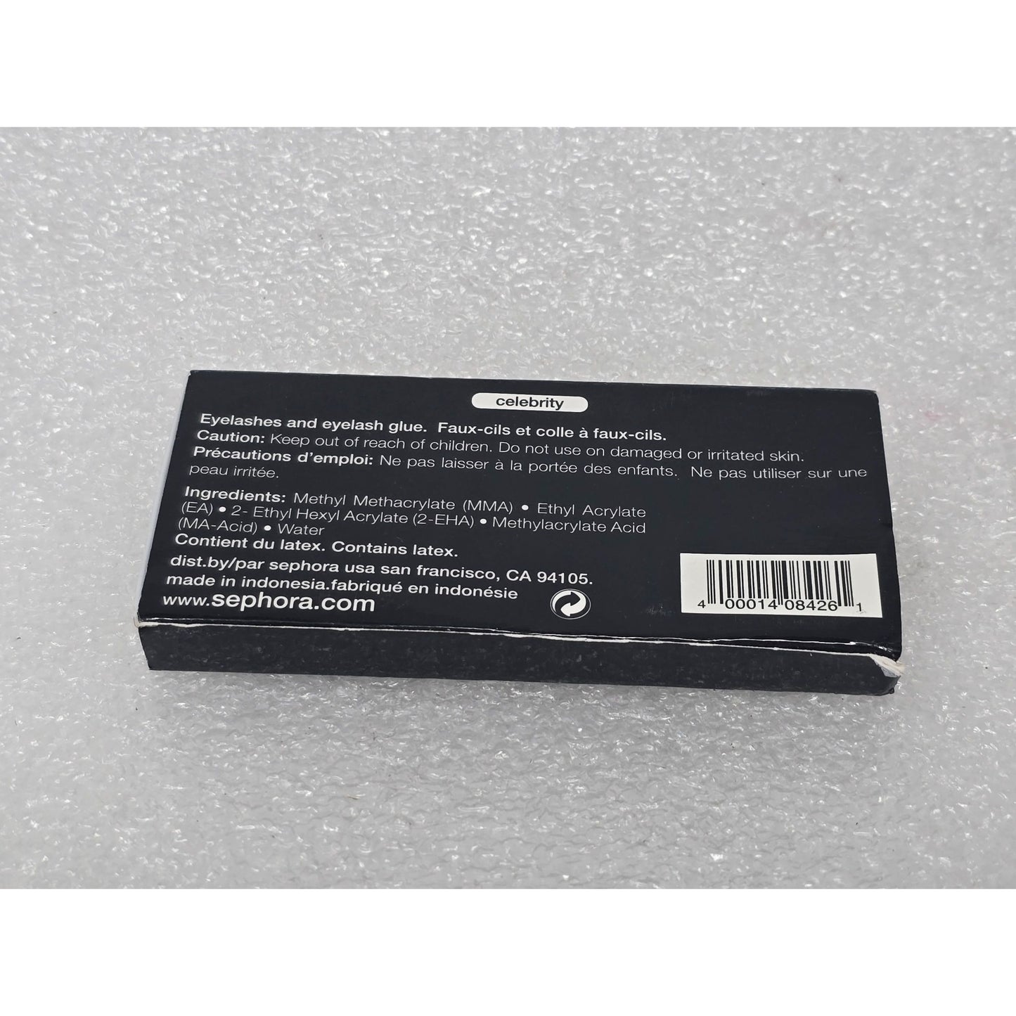 Sephora Celebrity Eyelashes & Eyelash Glue Set