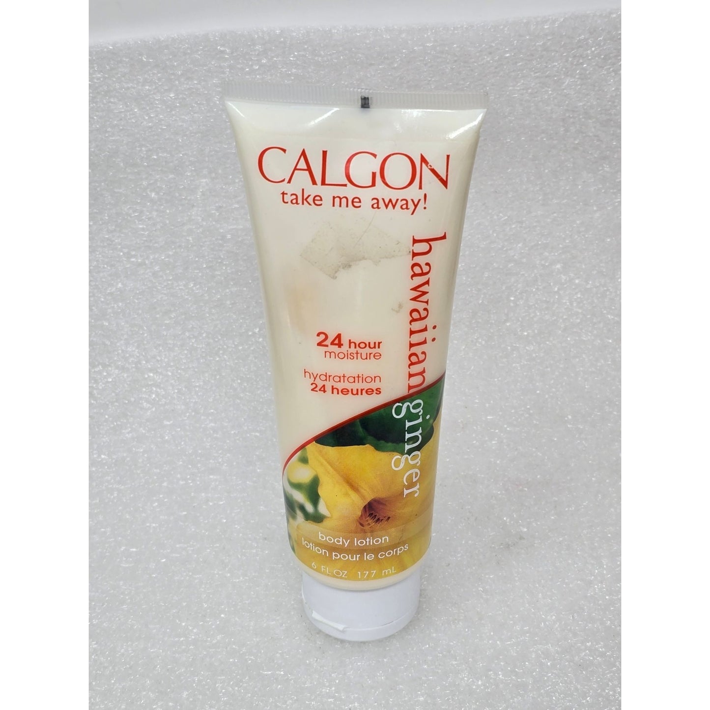 Calgon Hawaiian Ginger Body Lotion 6 Oz 24 Hour Moisture Hydration All Skin Types