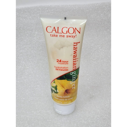 Calgon Hawaiian Ginger Body Lotion 6 Oz 24 Hour Moisture Hydration All Skin Types