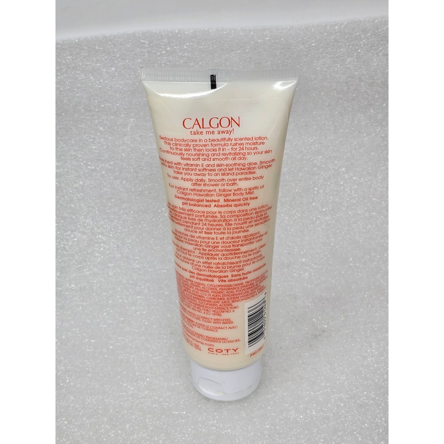 Calgon Hawaiian Ginger Body Lotion 6 Oz 24 Hour Moisture Hydration All Skin Types