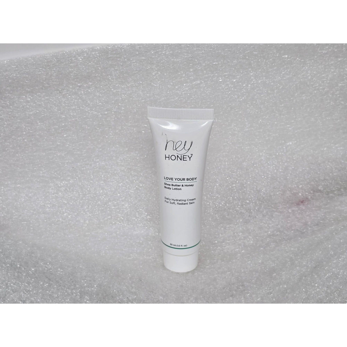 Hey Honey Love Your Body Shea Butter & Honey Body Lotion 1.01 Oz Travel Size