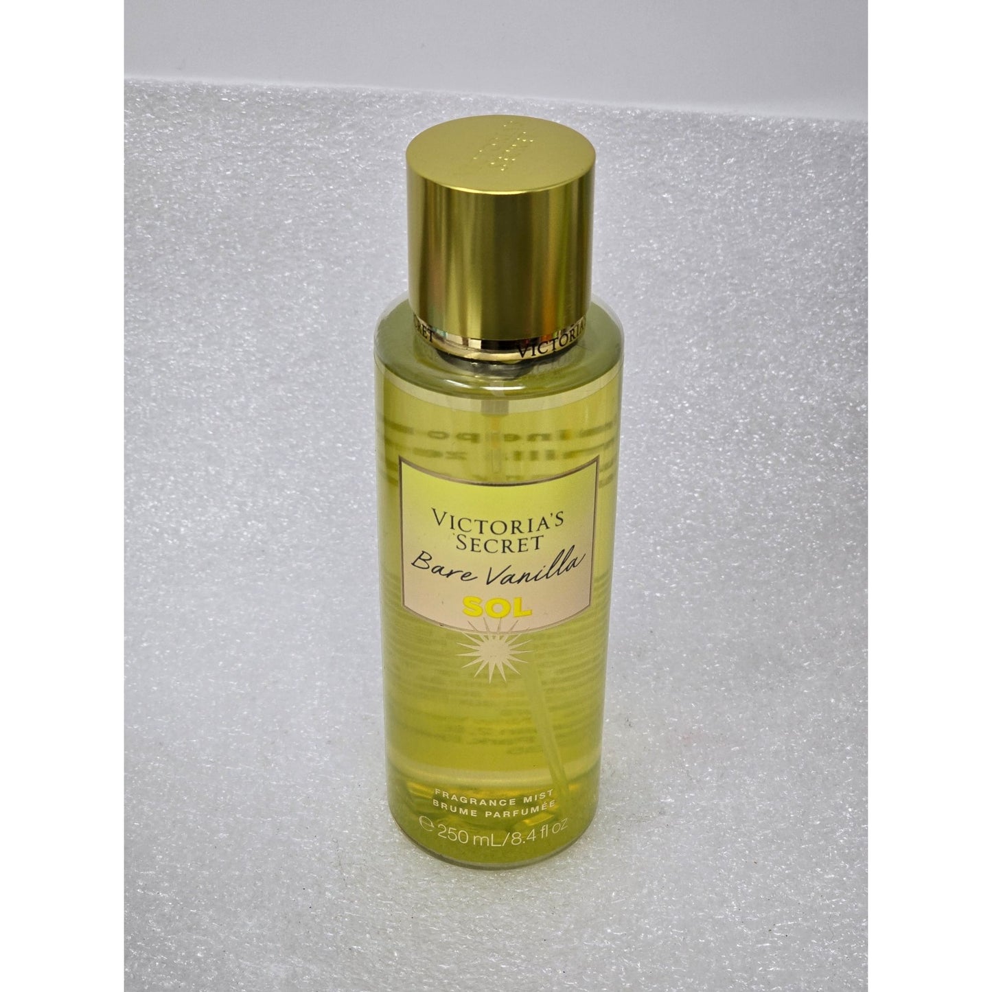 Victoria's Secret Bare Vanilla Sol Fragrance Mist 250Ml / 8.4 Oz New