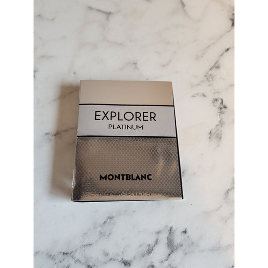 Montblanc Explorer Platinum Eau De Parfum Cologne Sample
