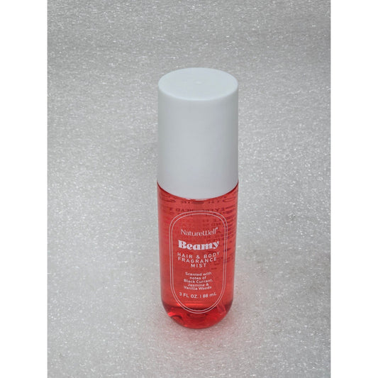 Nature Well Beamy Hair & Body Fragrance Mist 3 Oz Black Currant Jasmine Vanilla