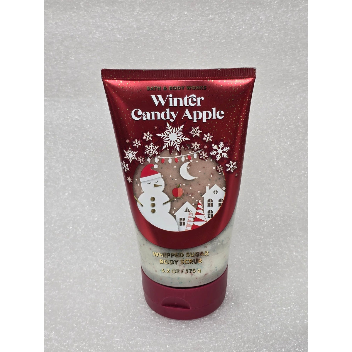 Bath & Body Works Winter Candy Apple Whipped Sugar Body Scrub 6.2 Oz