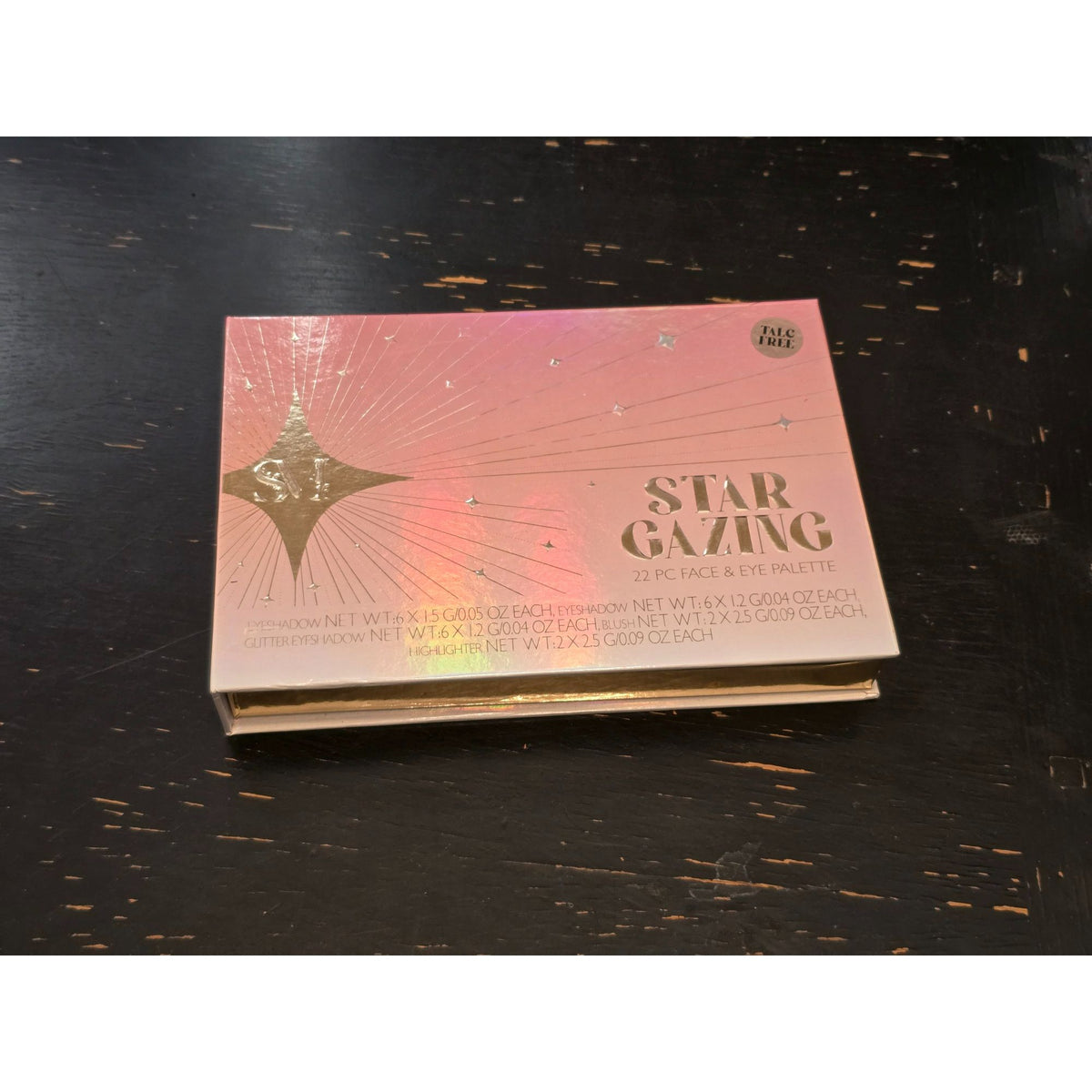 Smoke & Mirrors Star Gazing 22 Pc Face Eye Palette Eyeshadow Blush Glitter