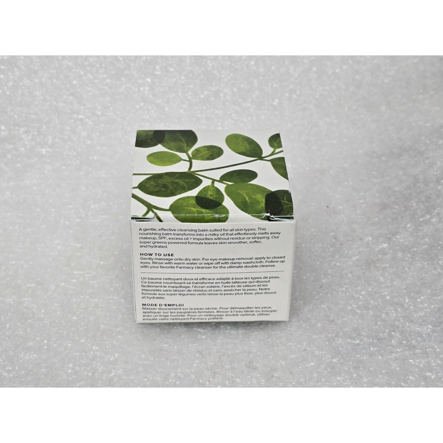Farmacy Green Clean Makeup Removing Cleansing Balm Super Greens Blend 1 oz