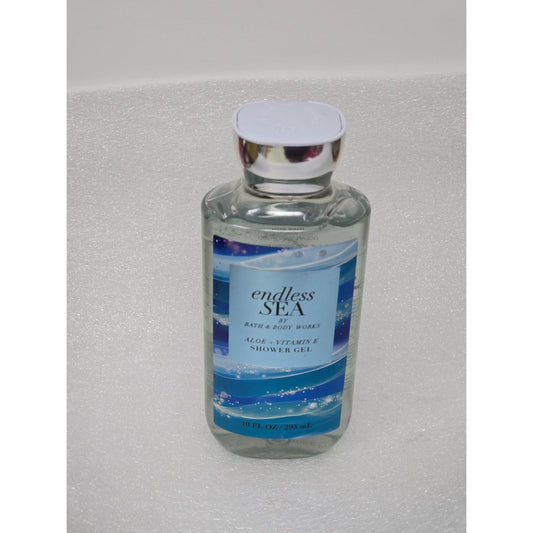 Bath & Body Works Endless Sea Shower Gel Aloe & Vitamin E 10 Fl Oz