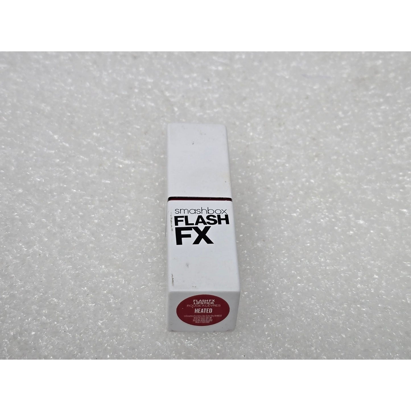Smashbox SBX Rated Flash FX Lipstick Heated Bold Red Shade Long-Lasting Formula