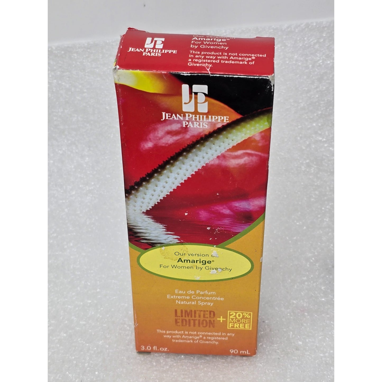 Jean Philippe Paris Amarige Eau De Parfum Spray For Women 90ml Limited Edition