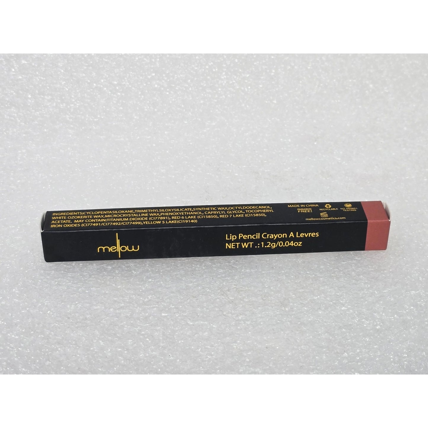 Mellow Lip Pencil Crayon Rose  0.04 Oz Makeup