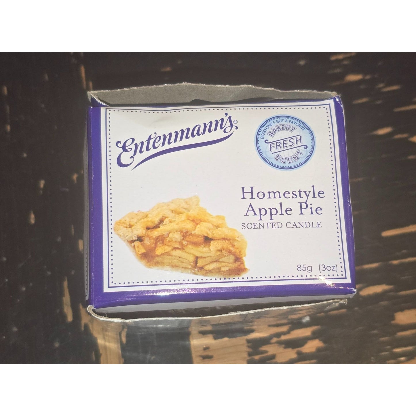 Entenmann's Homestyle Apple Pie Scented Candle 3 Oz