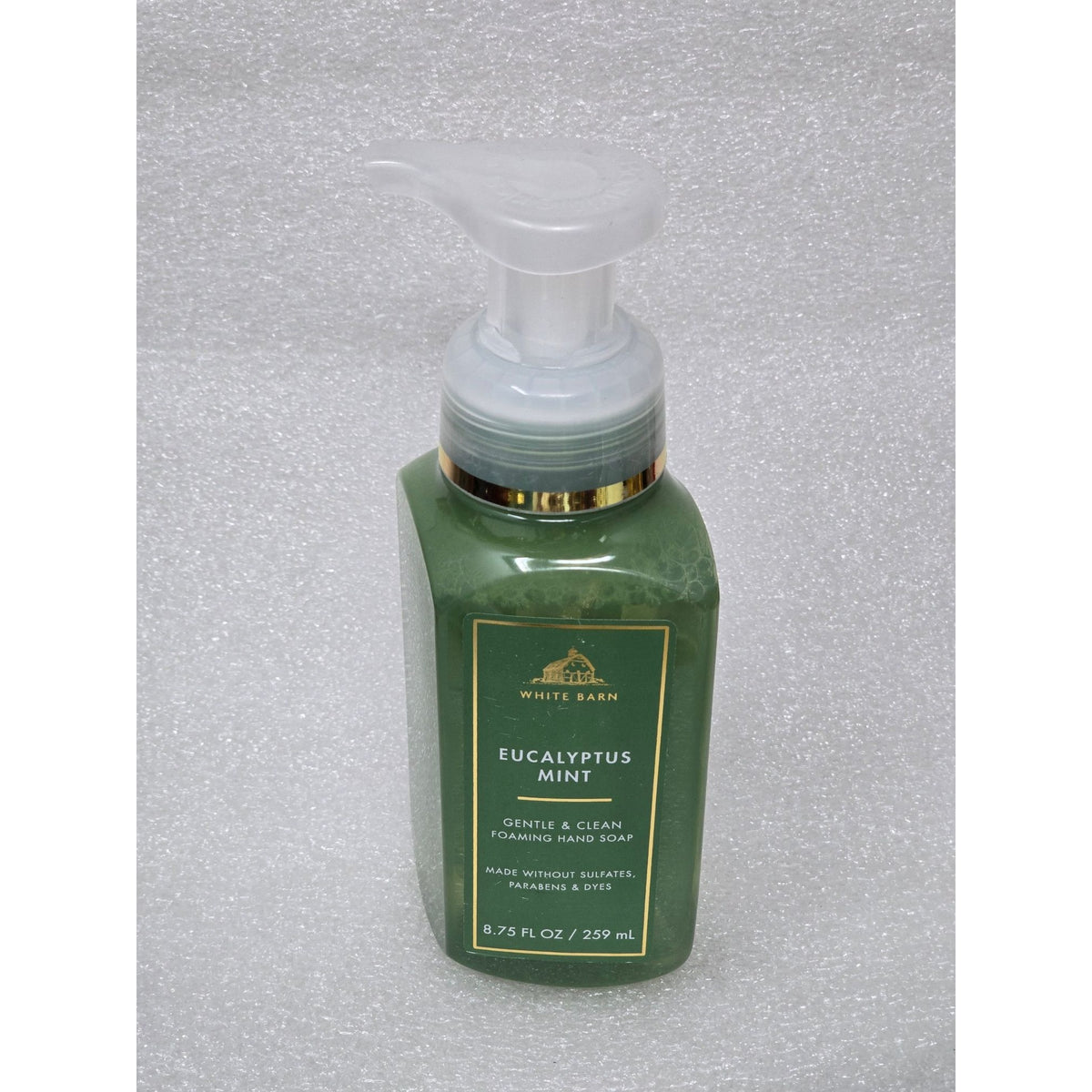 Bath & Body Works White Barn Eucalyptus Mint Gentle & Clean Foaming Hand Soap